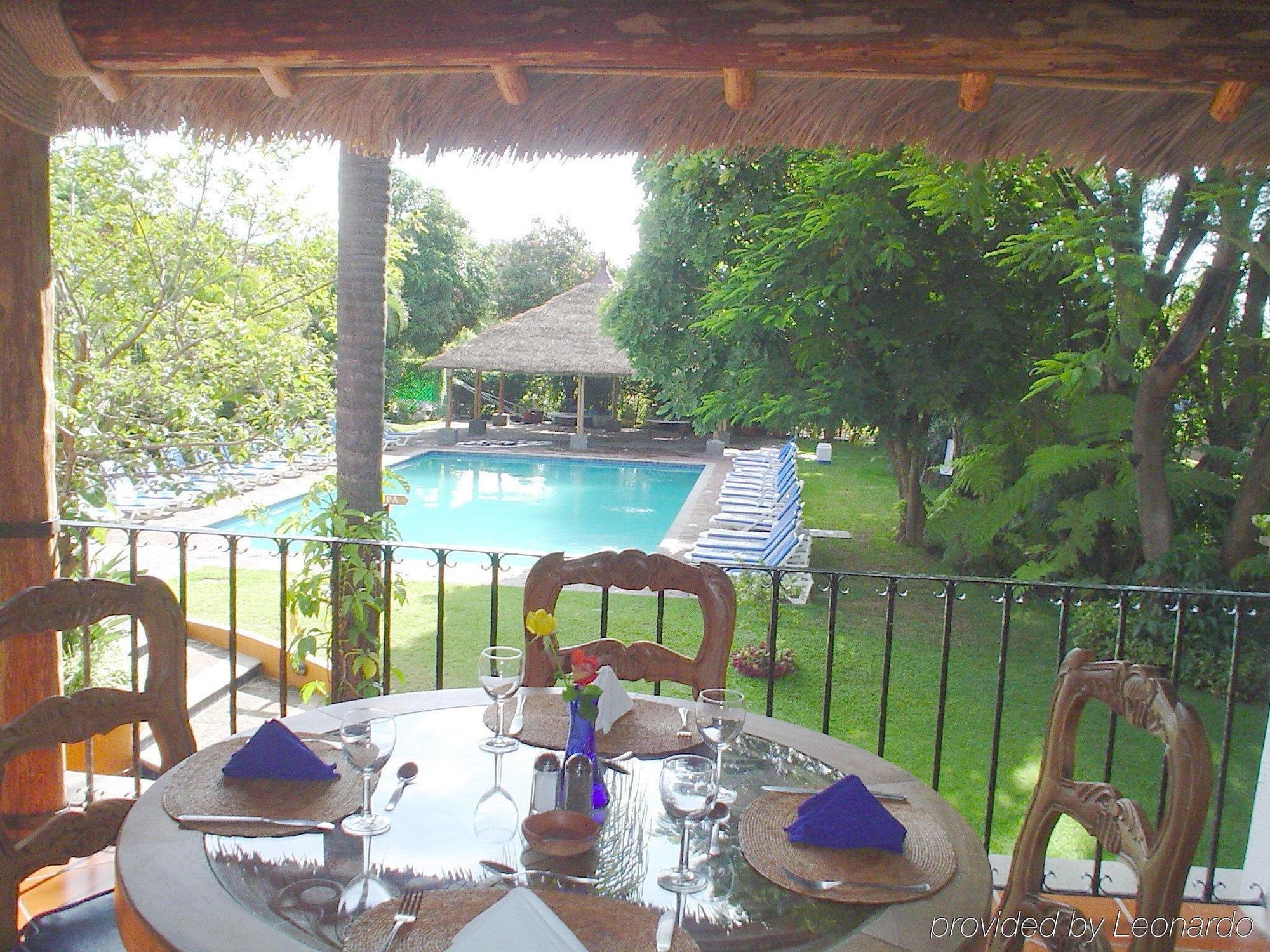 Hotel Spa Posada Tlaltenango Куернавака Ресторан фото
